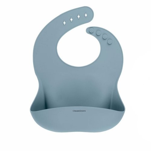 Silicone Bib | Dusty Blue