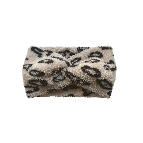 by Kels Teddy Haarband | leopard beige