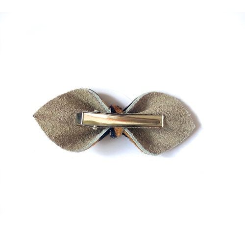 Big bow pin | Cognac