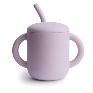 Mushie Training Cup | Soft Lilac