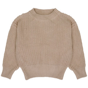 by Kels Knitted oversized Sweater | Zand