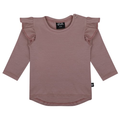 by Kels Ruffle Tee | Oud Roze