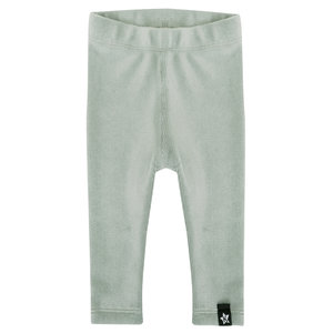 by Kels Newborn Broekje | Small soft Rib Green