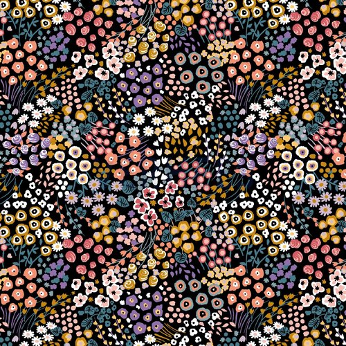 by Kels Dames Flared of Legging | Flowers Mix by Kels Dames Flared of Legging | Flowers Mix