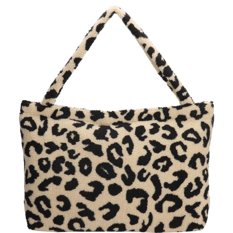 Beagles Shopper Teddy | Leopard Ecru