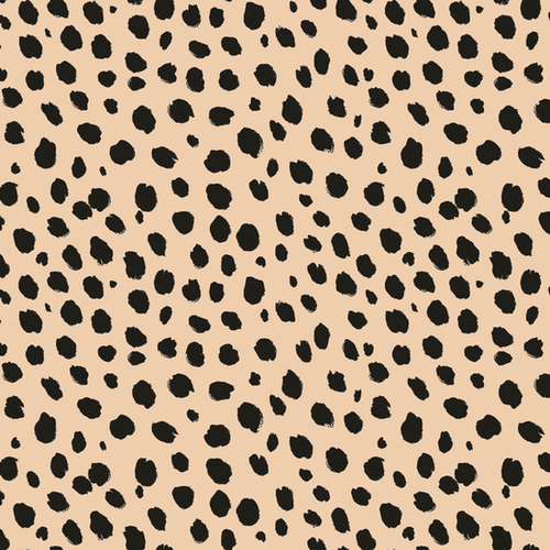 by Kels Dames Flared of Legging | Cheetah Dots