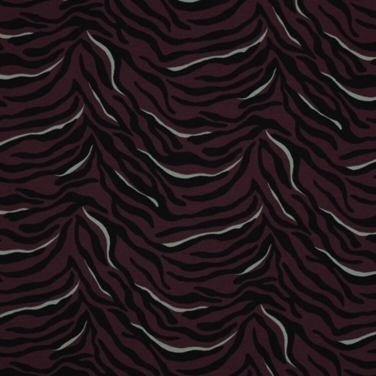 by Kels Dames Flared of Legging | Zebra Mulberry