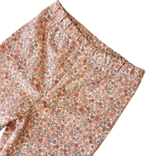 by Kels Kids Flared of Legging | Bloemen Cacao by Kels Kids Flared of Legging | Bloemen Cacao