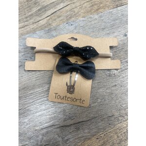 Toutesorte set aanbieding haarband/clip €4