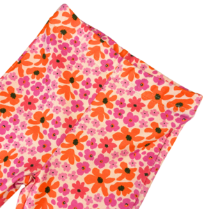 Newborn Broekje | Fuchsia retro flower