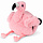 Noxxiez handwarmer knuffelkussen Flamingo