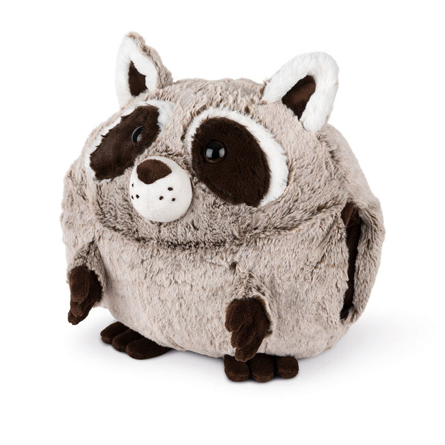 Noxxiez Noxxiez handwarmer knuffelkussen Wasbeer