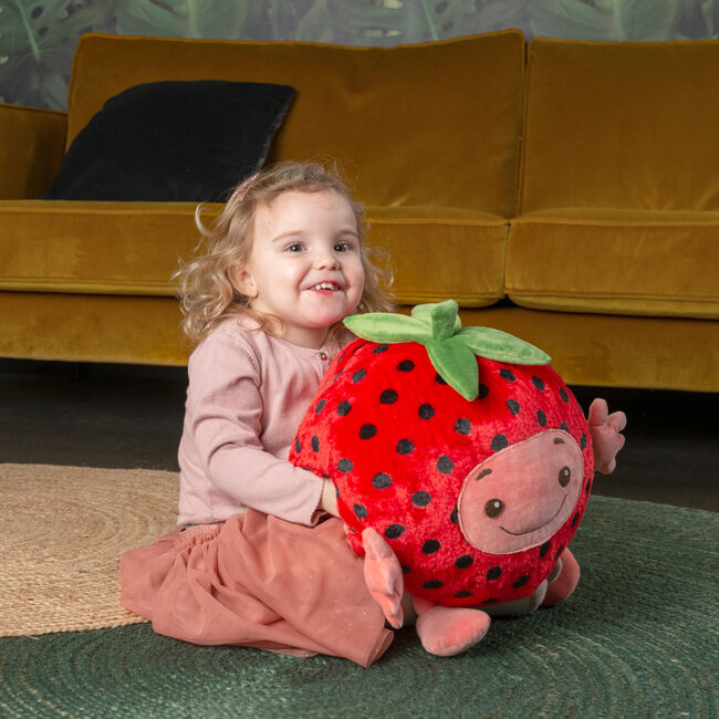 Noxxiez Noxxiez cuddly handwarmer pillow Strawberry