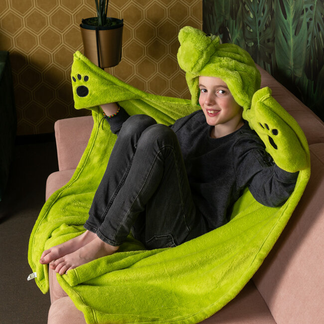 Noxxiez Noxxiez animal hooded blanket Turtle