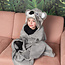 Noxxiez Noxxiez knuffeldeken met capuchon Koala