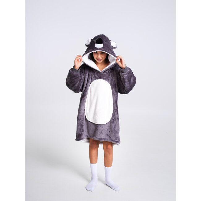 Noxxiez Noxxiez knuffel Hoodie Koala tot 160 cm