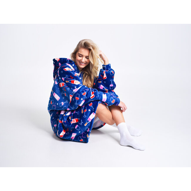 Noxxiez Noxxiez Cuddle Hoodie XL Wine Adults