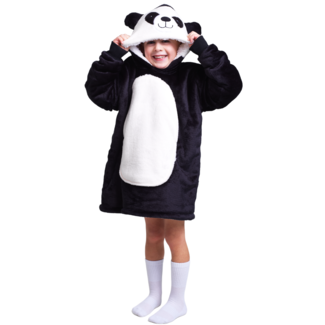 Noxxiez Noxxiez knuffel Hoodie Panda 3 tot 6 jaar