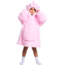 Noxxiez Noxxiez knuffel Hoodie Unicorn 3 tot 6 jaar