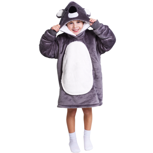 Noxxiez Noxxiez knuffel Hoodie Koala 3 tot 6 jaar