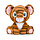 Keeleco Adoptable World Tiger 16cm