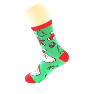 Noxxiez Cozy Noxxiez Soxxiez Xmass Green