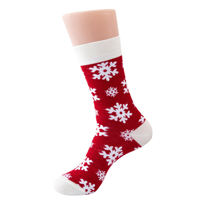 Noxxiez Cozy Noxxiez Soxxiez Snow Red
