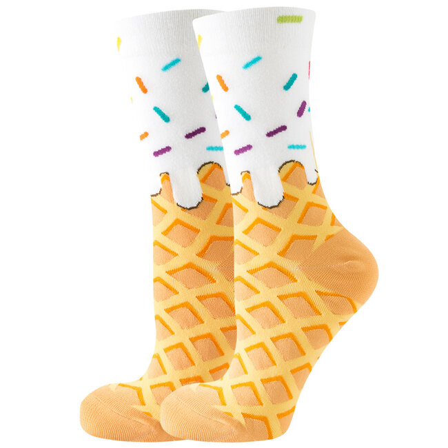 Noxxiez Cozy Noxxiez Soxxiez Cone White