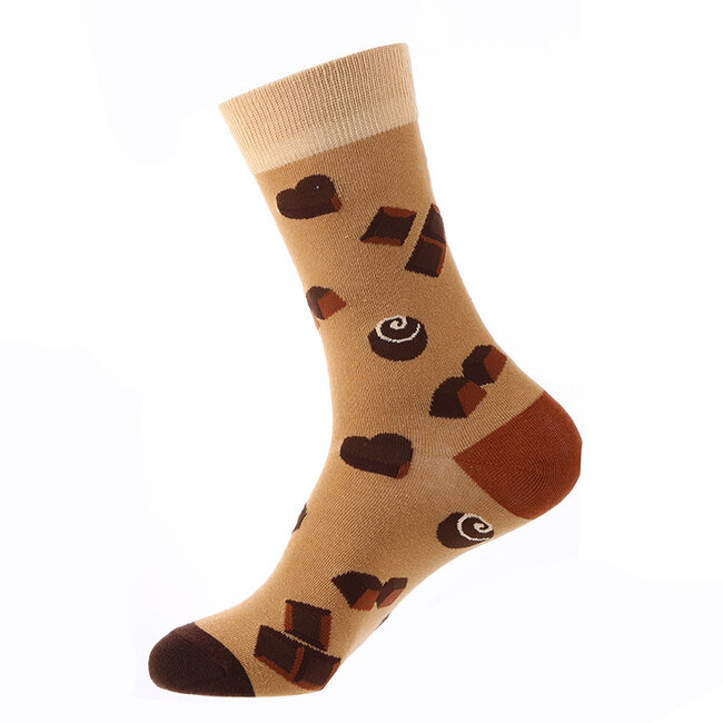 Noxxiez Cozy Noxxiez Soxxiez Chocolade Bruin