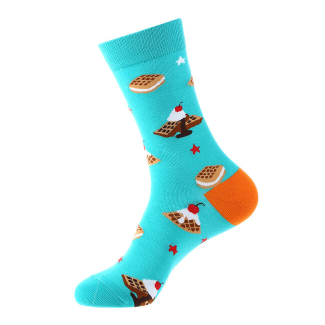 Noxxiez Cozy Noxxiez Soxxiez Waffle Blue