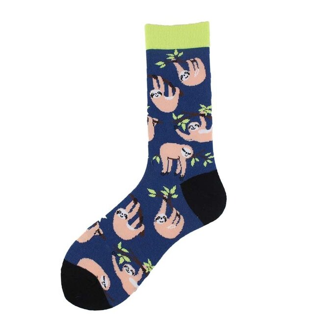 Noxxiez Cozy Noxxiez Soxxiez Sloth Blue