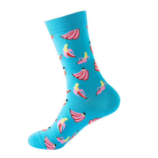 Noxxiez Cozy Noxxiez Soxxiez Banana Blue