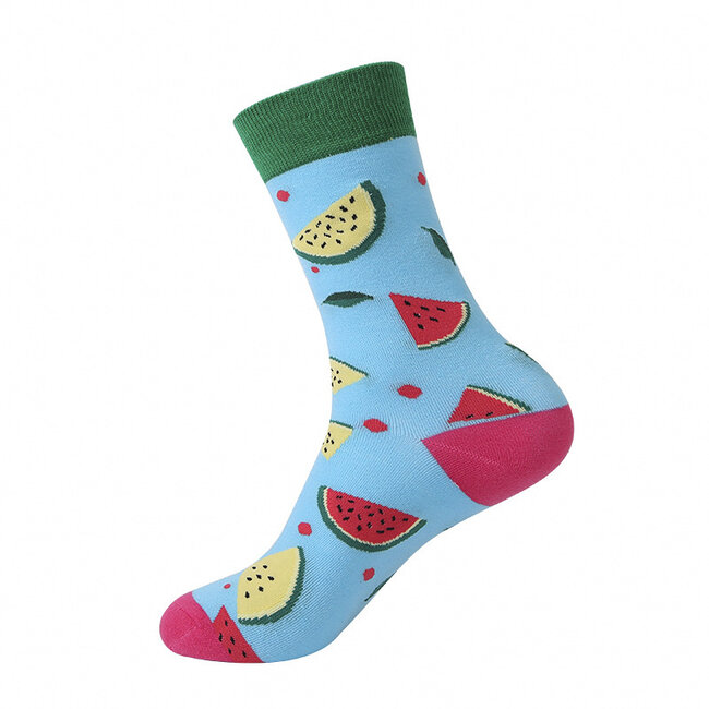 Noxxiez Cozy Noxxiez Soxxiez Watermelon Blue