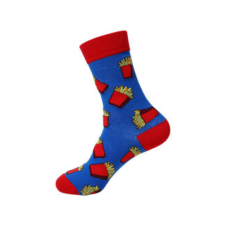 Noxxiez Cozy Noxxiez Soxxiez Friet Blauw