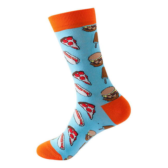 Noxxiez Cozy Noxxiez Soxxiez Fastfood Blue