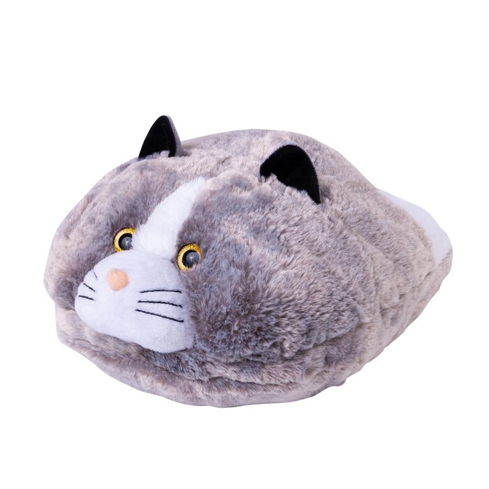 NOXXIEZ Scaldapiedi In Peluche A Forma Di Pecora - Morbido E Caldo, Lavabile In Lavatrice - Per Bambini E Ragazzi, Regalo Divertente - 3