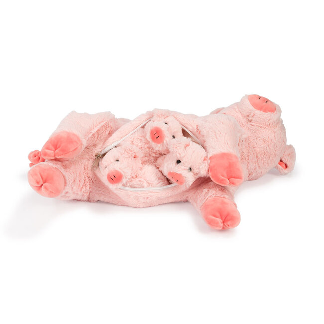 Noxxiez Noxxiez Plush Family Mama Pig With 3 Babies