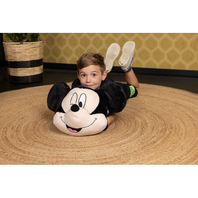 Noxxiez Noxxiez handwarmer knuffelkussen Mickey Mouse