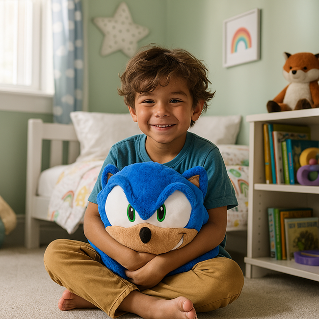 Noxxiez Noxxiez cuddly handwarmer pillow Sonic