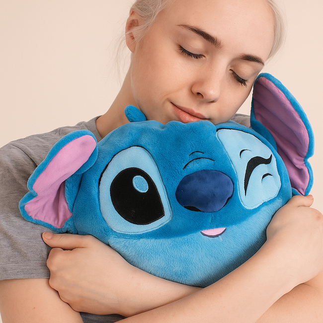 Noxxiez Noxxiez cuddly handwarmer pillow Stitch