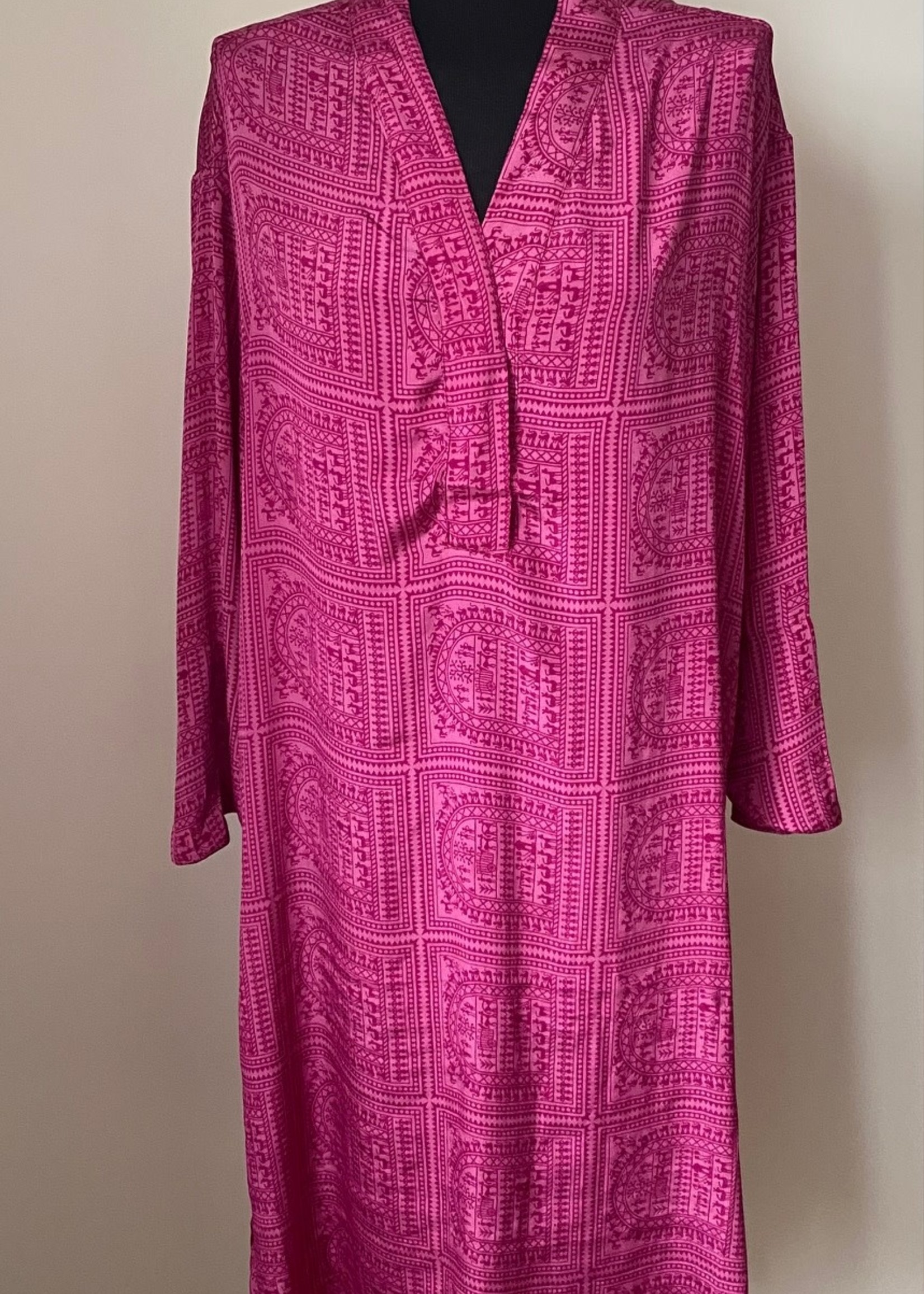 Sissel Edelbo SE40 Fleur de Lis Caftan Dress - Sissel Edebo