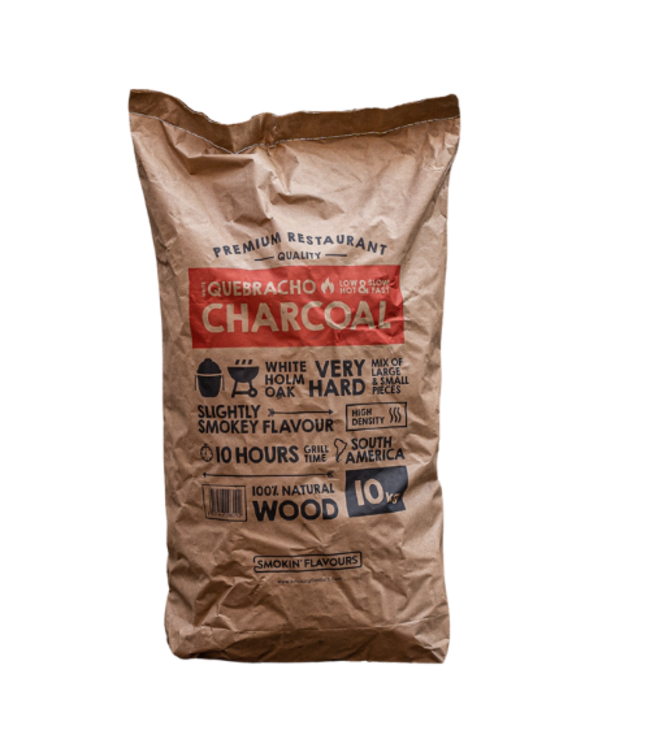 Smokin' Flavours Quebracho houtskool 10KG