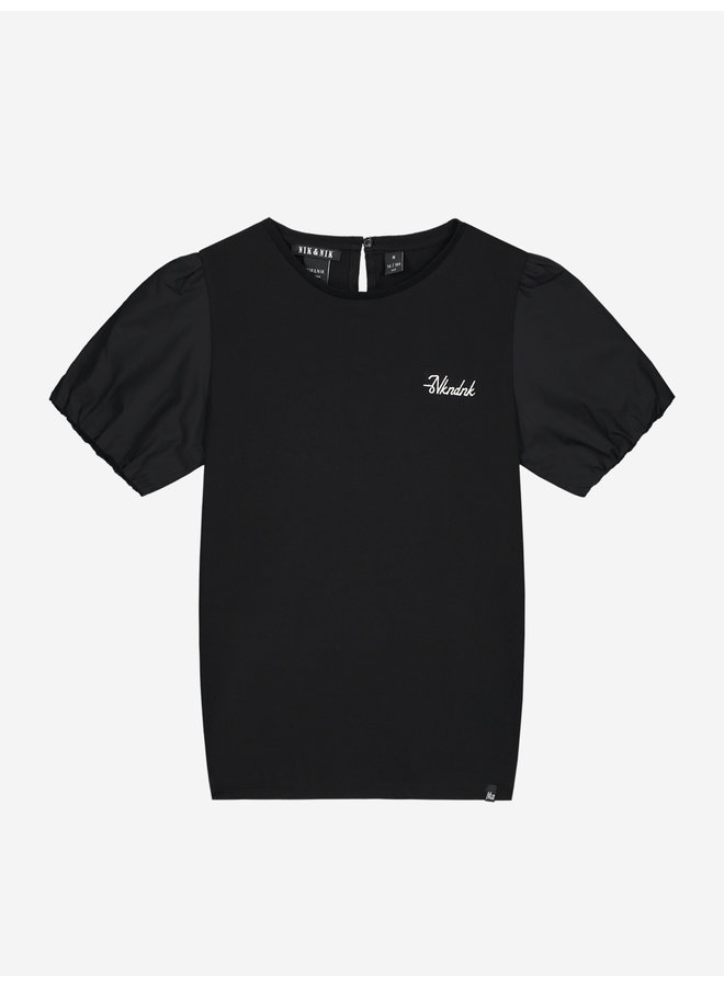 NIK&NIK SS22 Becky T-Shirt - Black