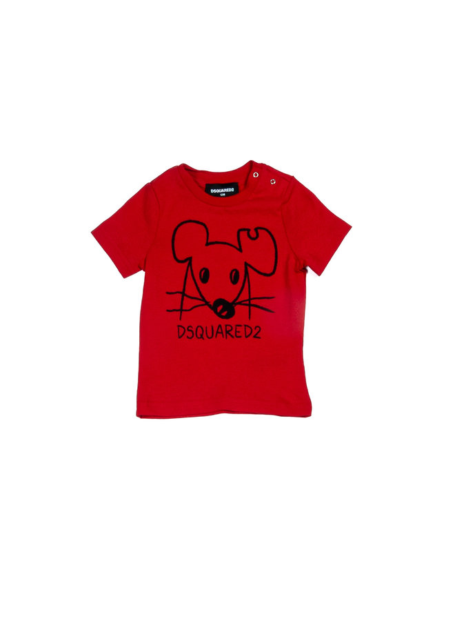 Dsquared2 Kids SS22 T-Shirt - Red