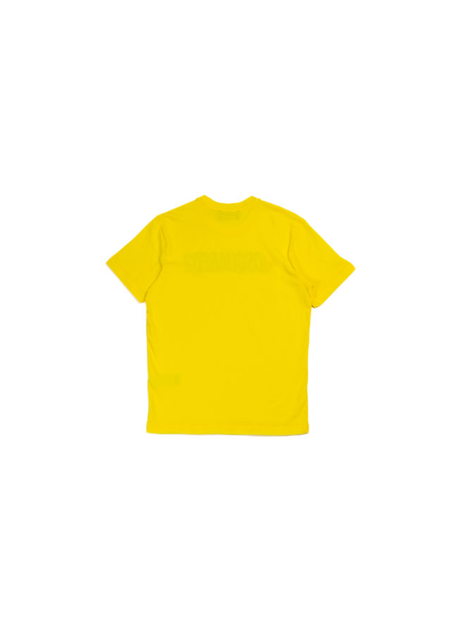 Dsquared2 Kids SS22 T-Shirt Relax Fit - Yellow