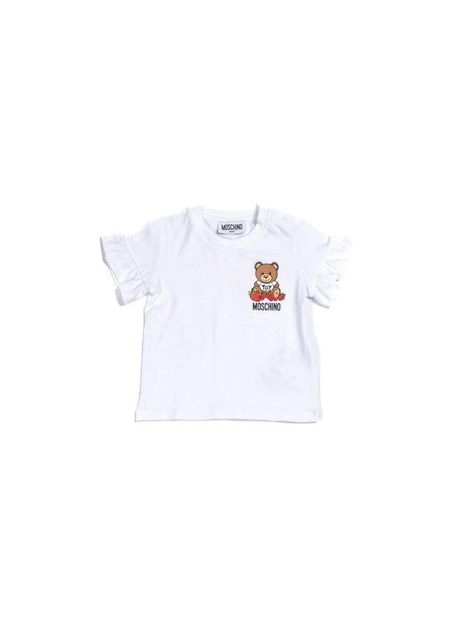 Moschino Kids Set T-Shirt & Leggings - White