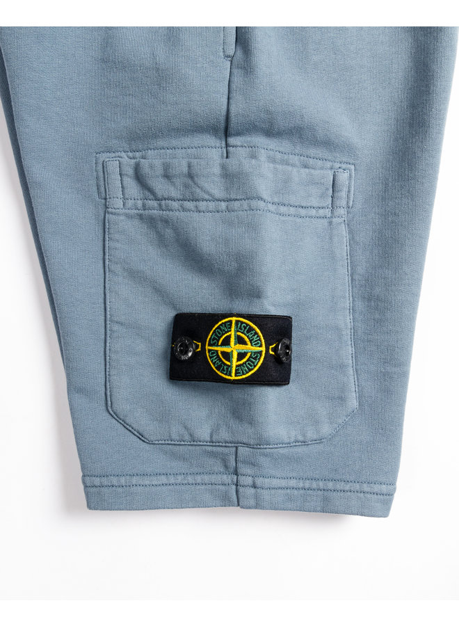 Stone Island SS22 Bermuda Shorts - Mid Blue