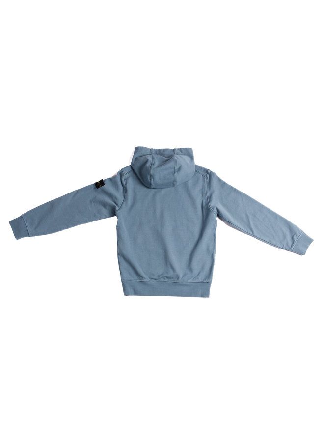 Stone Island SS22 Hoodie - Mid Blue