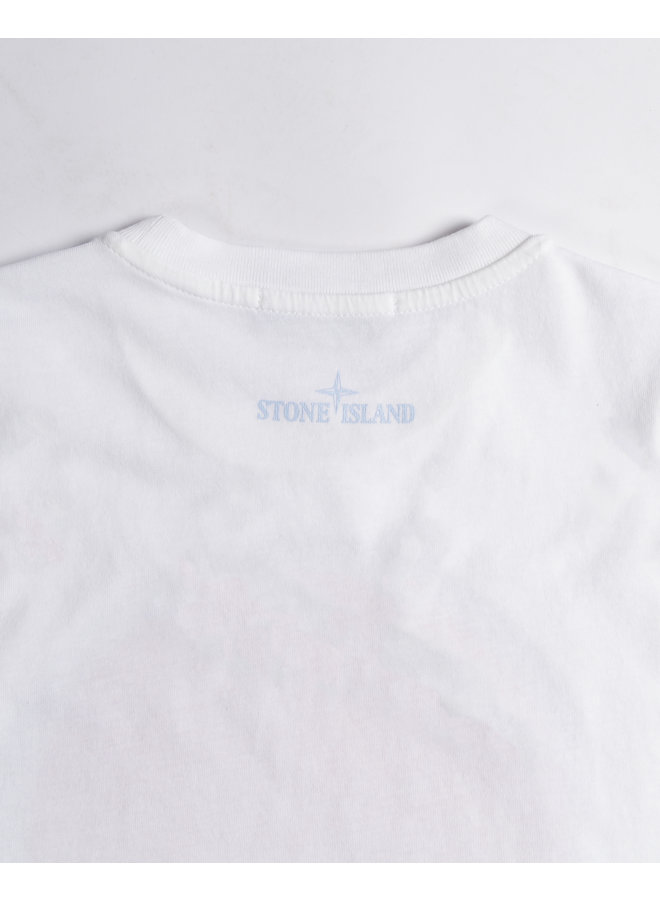 Stone Island SS22 T-Shirt 3D Logo - White