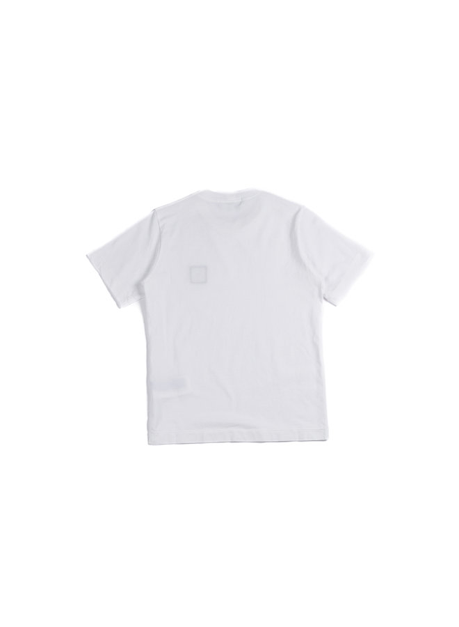 Stone Island SS22 T-Shirt met logo - White